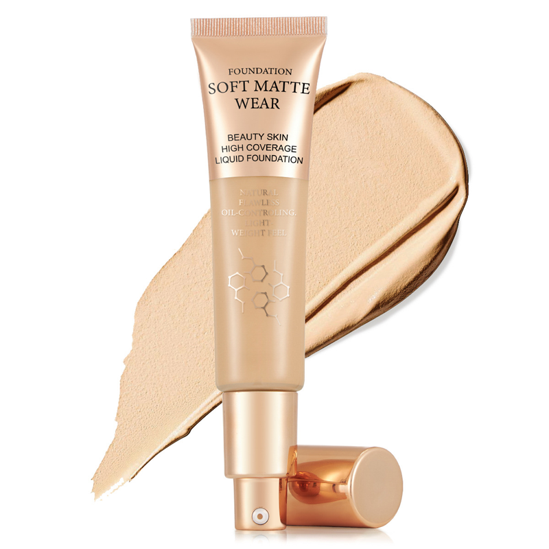 Fond de teint correcteur mat longue tenue