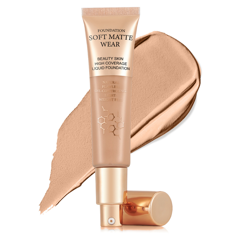 Fond de teint correcteur mat longue tenue