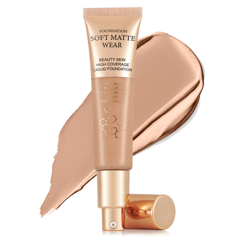 Fond de teint correcteur mat longue tenue