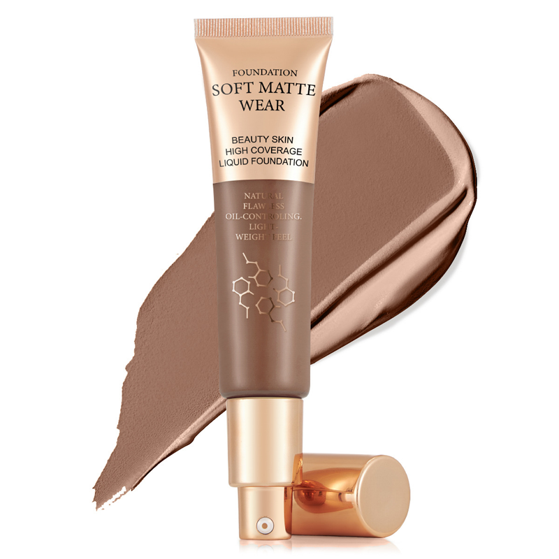 Fond de teint correcteur mat longue tenue