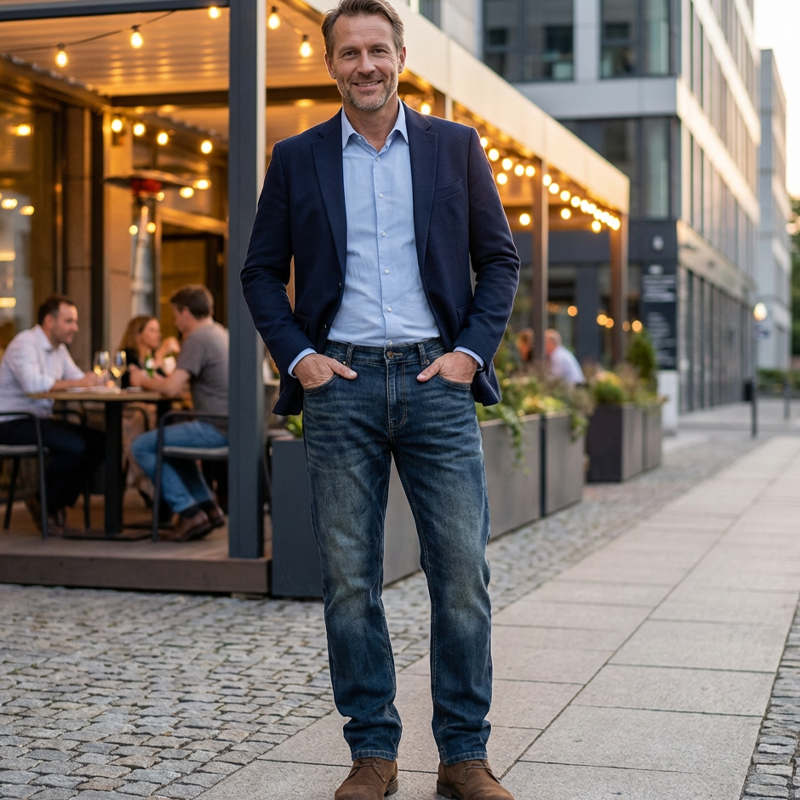 👖NOUVEAUTÉ - 50 % DE RÉDUCTION 🔥🥳 PLUS DE 50 000 VENDUS ! 💥Jean stretch coupe droite pour homme