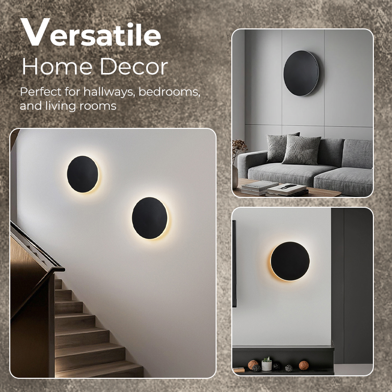 50 % DE RÉDUCTION !! 🌟Appliques murales LED rondes modernes