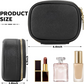Trousse de maquillage de voyage avec miroir éclairé par LED