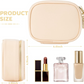 Trousse de maquillage de voyage avec miroir éclairé par LED