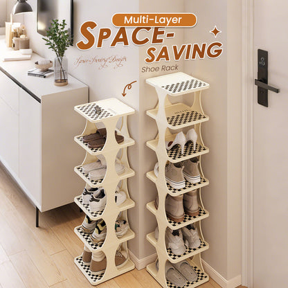 📢📢60 % de réduction !! ⏰Étagère à chaussures multicouche peu encombrante