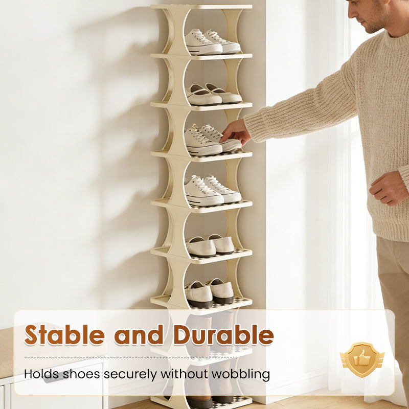 📢📢60 % de réduction !! ⏰Étagère à chaussures multicouche peu encombrante