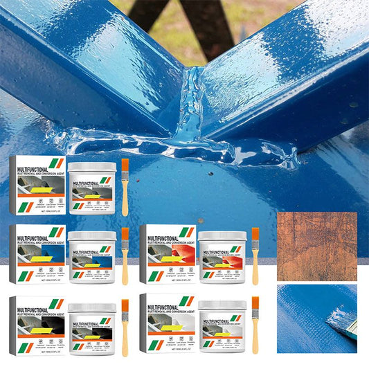 💎 50 % DE RÉDUCTION ! 💎 Produit multifonctionnel pour éliminer et convertir la rouille sur le métal – Élimine la rouille, scelle le métal et prépare la surface pour la peinture 🛠️🛡️