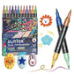 ✨ Nouveauté 2026 | 24 Marqueurs Pailletés Double-Pointe | Illuminez Vos Créations 🎨【-60%】