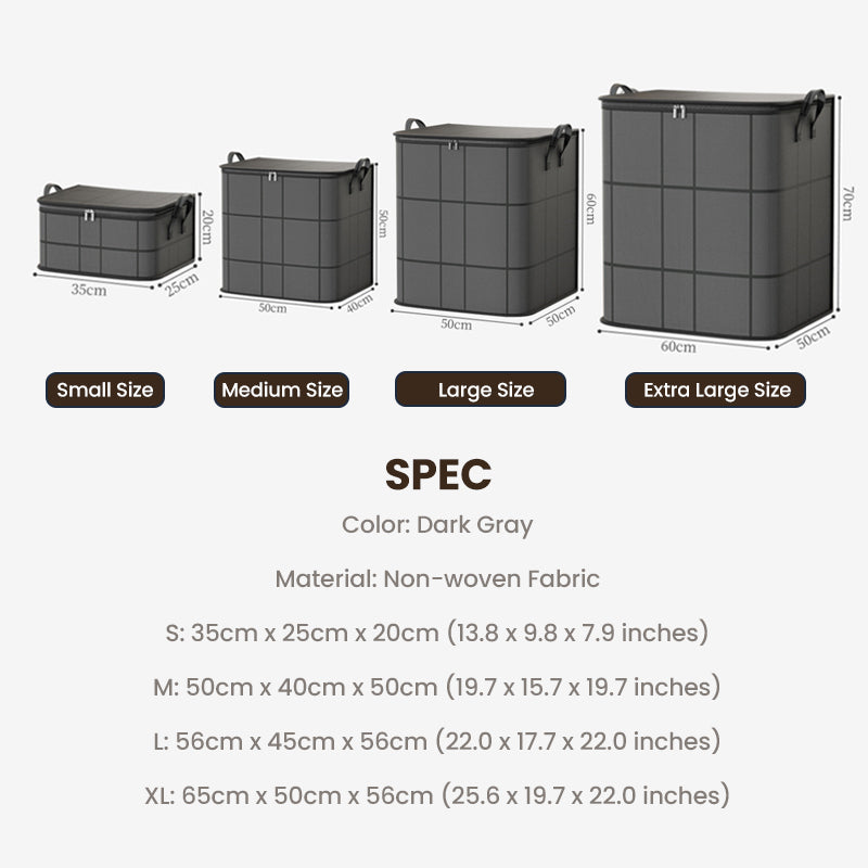 🧺 50 % DE RÉDUCTION ! 🛏️Organisateur étanche à la poussière pour couettes et linge de lit