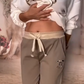 Ensemble sweat-shirt à capuche et pantalon coupe décontractée