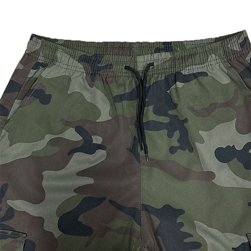 💎 50% DE RÉDUCTION ! 💎 Short Cargo Camouflage pour Homme – Multipoches, Taille Réglable & Tissu Respirant 🌿🩳