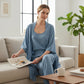 Ensemble de détente 3 pièces élégant à la coupe ample pour femme