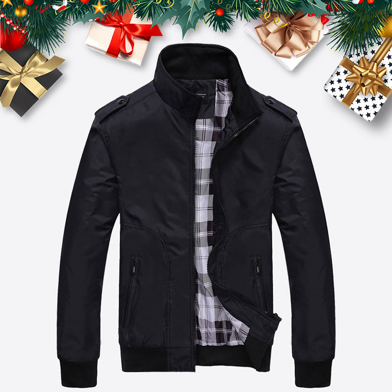 👔✨ PROMO -50% ! Veste Homme Col Montant – Style Business, Respirante & Anti-Vent (M-4XL)