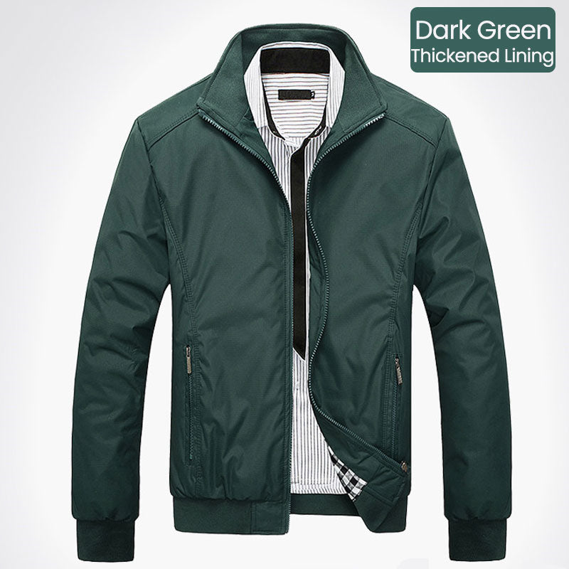 👔✨ PROMO -50% ! Veste Homme Col Montant – Style Business, Respirante & Anti-Vent (M-4XL)