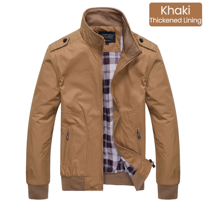 👔✨ PROMO -50% ! Veste Homme Col Montant – Style Business, Respirante & Anti-Vent (M-4XL)