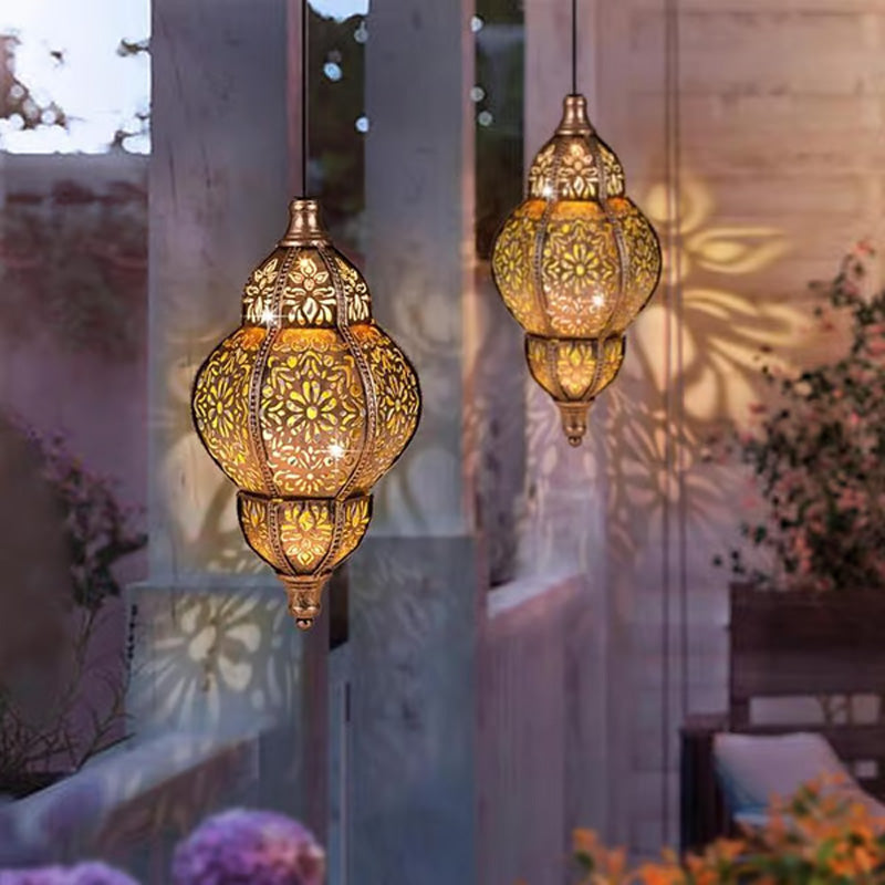 🌙 Lanterne solaire suspendue – Ambiance chaleureuse pour jardin & terrasse | -50% ⚡