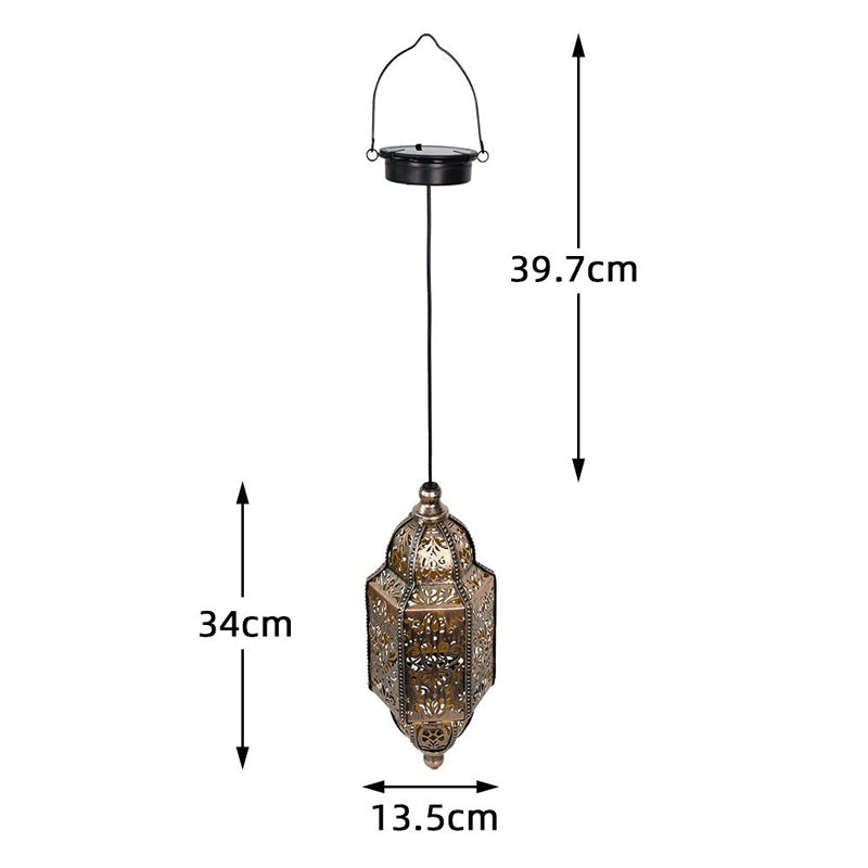🌙 Lanterne solaire suspendue – Ambiance chaleureuse pour jardin & terrasse | -50% ⚡