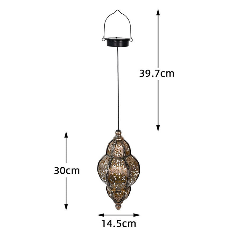 🌙 Lanterne solaire suspendue – Ambiance chaleureuse pour jardin & terrasse | -50% ⚡