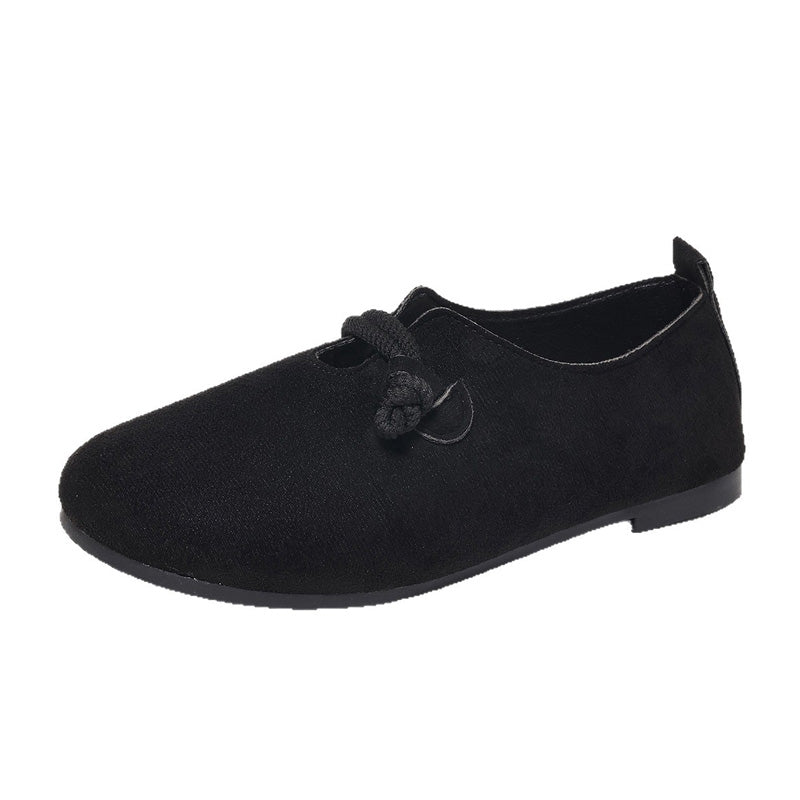 📢📢50 % de réduction !! ⏰Ballerines confortables en simili-suède à enfiler