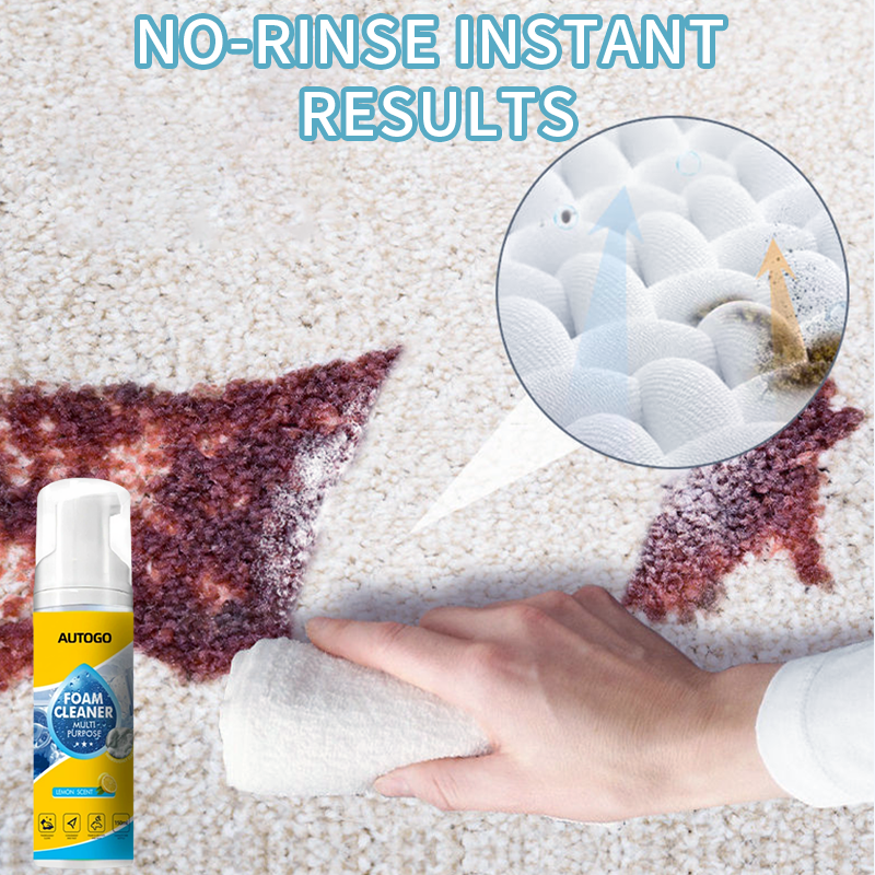 📢📢2 achetés，le 3e offert ⏰Nettoyant moussant puissant et polyvalent pour l'intérieur des voitures