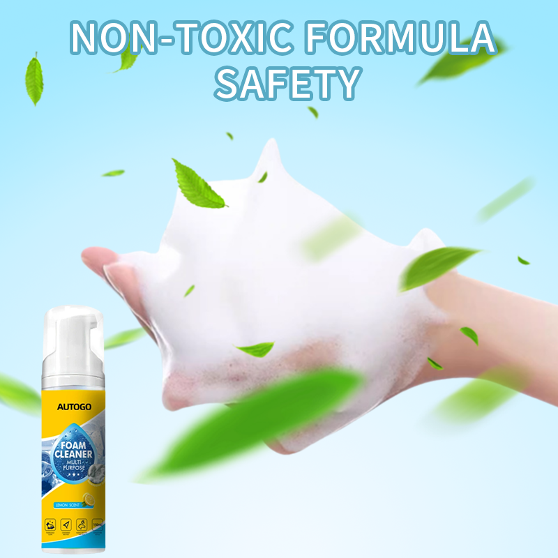 📢📢2 achetés，le 3e offert ⏰Nettoyant moussant puissant et polyvalent pour l'intérieur des voitures