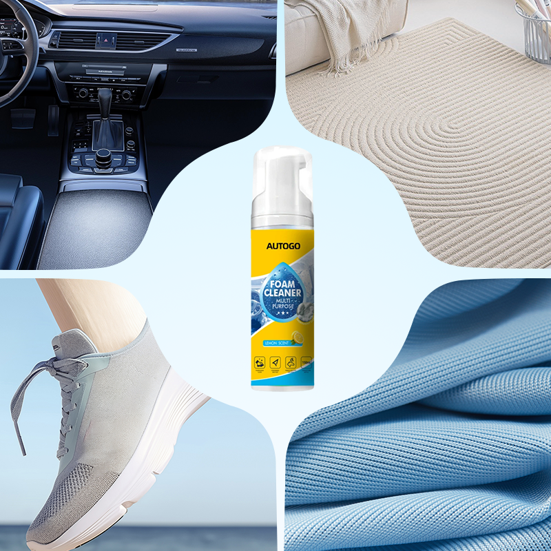 📢📢2 achetés，le 3e offert ⏰Nettoyant moussant puissant et polyvalent pour l'intérieur des voitures