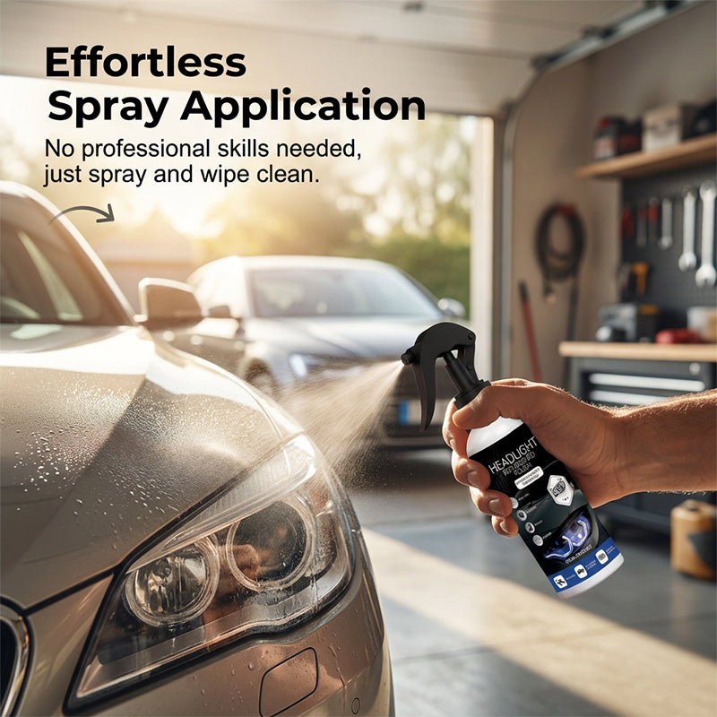 ✨ LIMITÉE 50% DE RÉDUCTION ! 💡 Kit Pro de Restauration de Phares – Efface Jaunissement & Protection UV Durable 🚗