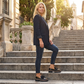 💖OFFRE DU DERNIER JOUR - 50 % DE RÉDUCTION 💖Mocassins Élégants à Talon Épais pour Femme avec Nœud