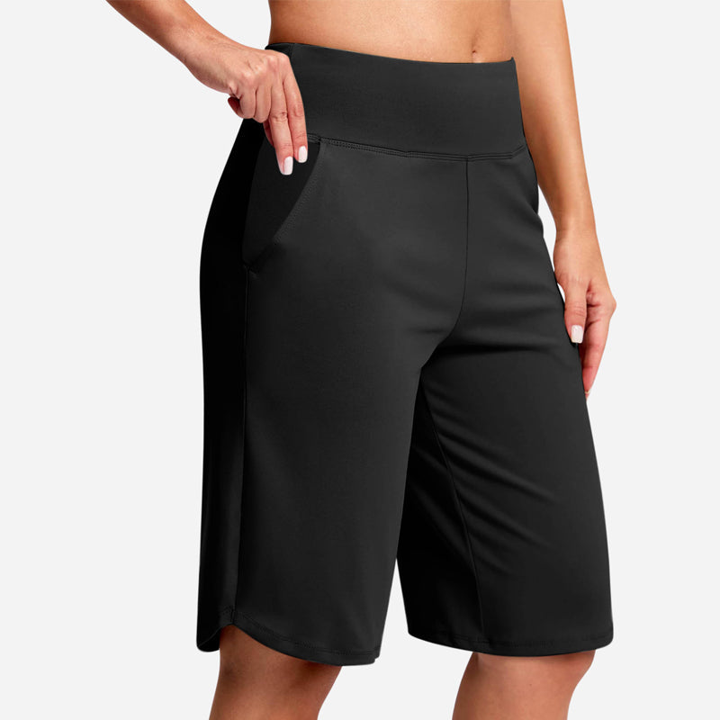 ⏰Dernier jour de vente : 52% de réduction 🔥 Shorts de yoga taille haute pour femmes avec poches