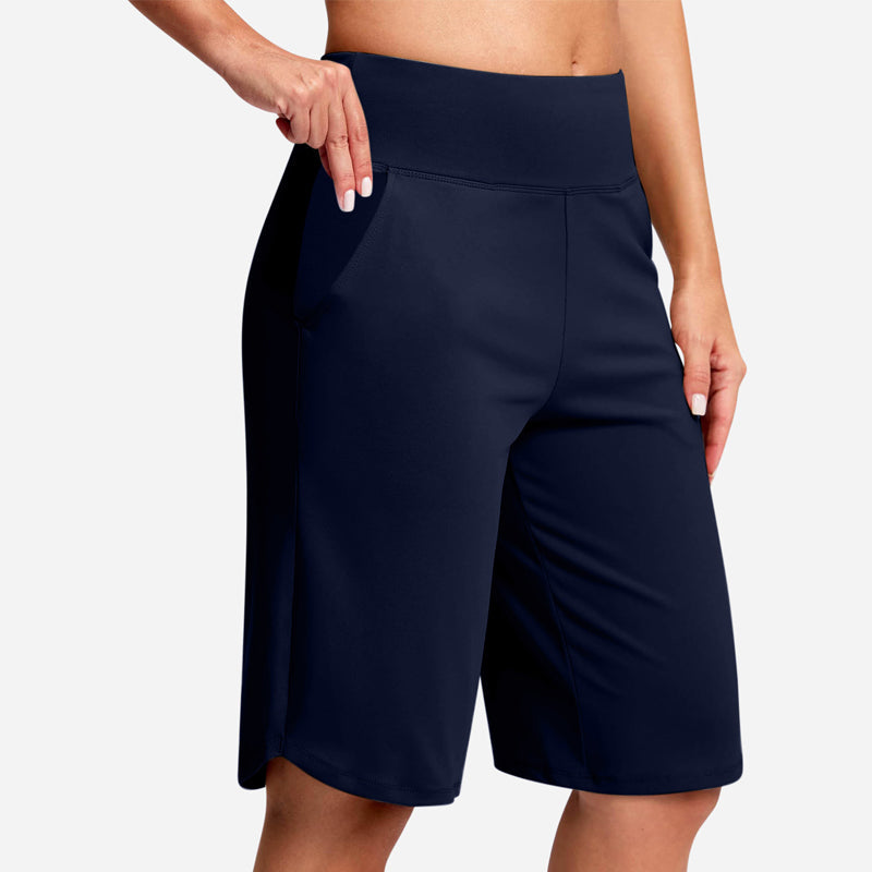 ⏰Dernier jour de vente : 52% de réduction 🔥 Shorts de yoga taille haute pour femmes avec poches