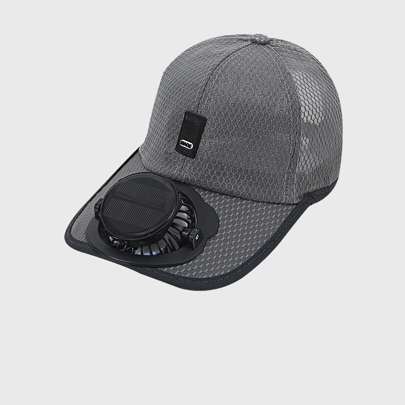 🧢 PROMO LIMITÉE 50% DE RÉDUCTION ! ☀️ Casquette de Baseball avec Ventilateur Solaire – 360° Orientable, Batterie 16h & Protection UV50+ ✨
