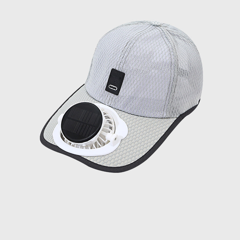 🧢 PROMO LIMITÉE 50% DE RÉDUCTION ! ☀️ Casquette de Baseball avec Ventilateur Solaire – 360° Orientable, Batterie 16h & Protection UV50+ ✨