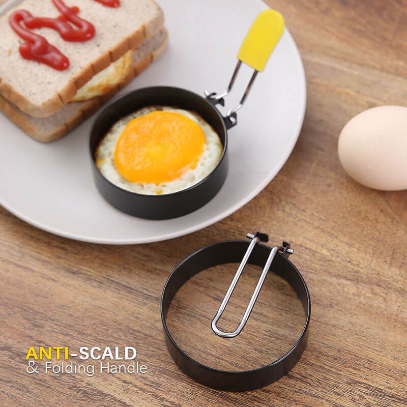 🔥Bonnes affaires – Moule à œufs🳩 Des œufs parfaitement ronds à chaque fois – ce moule à œufs est génial🥞