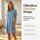 🔥Soldes 2026 : 50 % de réduction🔥Robe chemise décontractée en jean pour femme