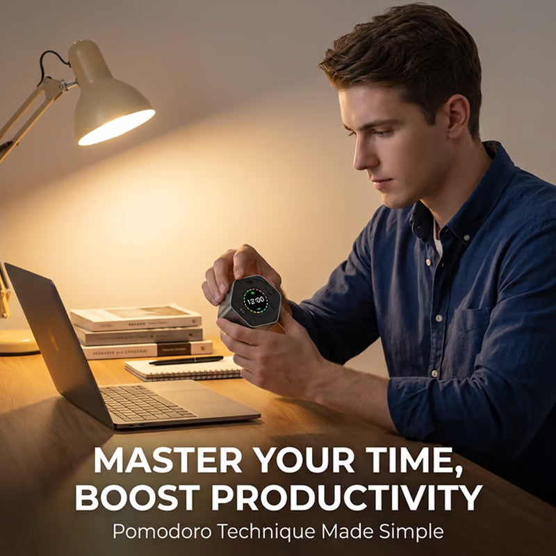 📢📢50 % DE RÉDUCTION⏰Minuterie réversible à 6 faces pour une productivité et une concentration accrues