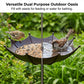 🚀 Offre à durée limitée - Mangeoire et bain suspendus en forme de parapluie pour oiseaux