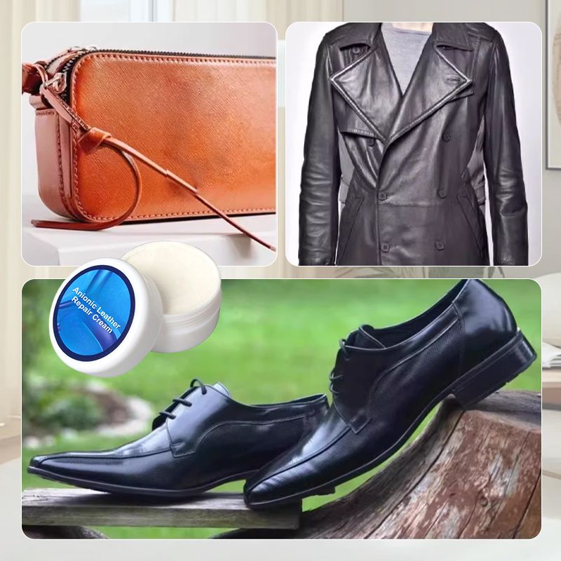 🔧🔥 50 % DE RÉDUCTION 💧  Redonnez vie à vos articles en cuir avec notre crème réparatrice anionique pour le cuir 👜👞