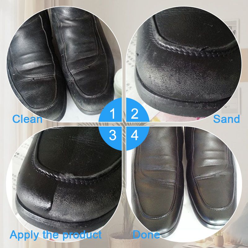 🔧🔥 50 % DE RÉDUCTION 💧  Redonnez vie à vos articles en cuir avec notre crème réparatrice anionique pour le cuir 👜👞