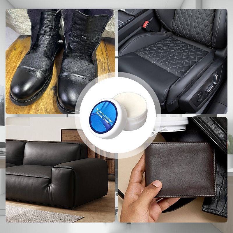 🔧🔥 50 % DE RÉDUCTION 💧  Redonnez vie à vos articles en cuir avec notre crème réparatrice anionique pour le cuir 👜👞