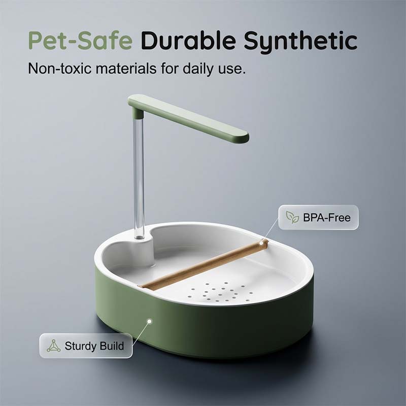 🐦 PROMO LIMITÉE 50% DE RÉDUCTION ! 🚿 Bain d'Oiseaux Électrique – Douche Pluie, Perchoir & Pompe Silencieuse pour le Bonheur de Vos Oiseaux 💧