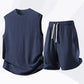 Ensemble débardeur et short de sport décontracté pour homme