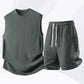 Ensemble débardeur et short de sport décontracté pour homme