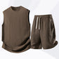 Ensemble débardeur et short de sport décontracté pour homme