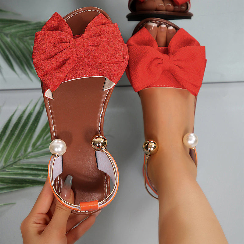 🌺 50 % DE RÉDUCTION 💐 Sandales élégantes à bride cheville ornées de perles