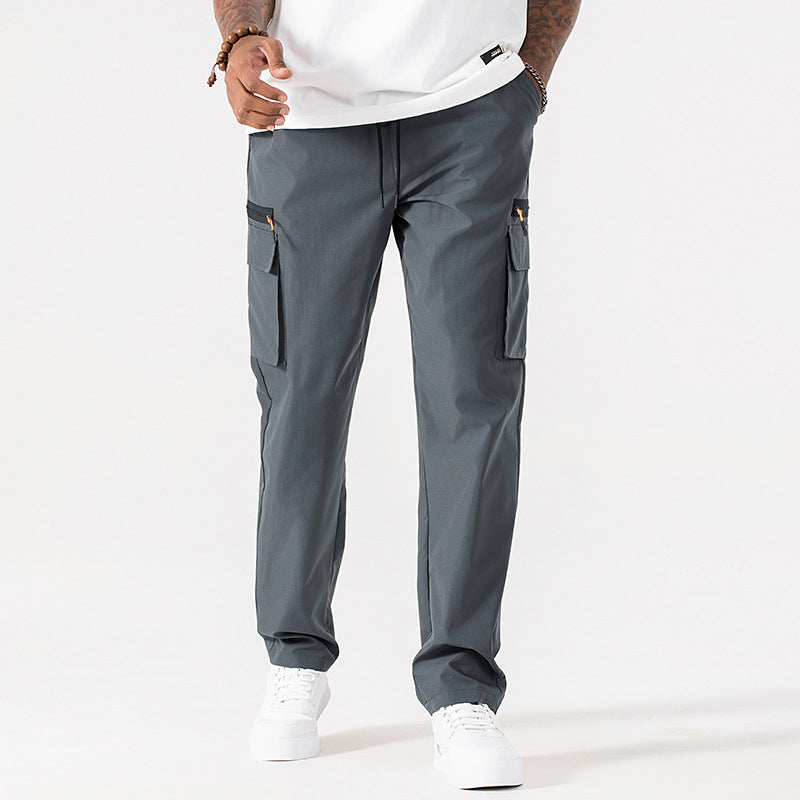 👖 50% DE RÉDUCTION 🌞 Cargo droite confortable avec cordon élastique – Poches pratiques, tissu léger – Parfaite pour le quotidien, l’extérieur ou les voyages – un incontournable polyvalent 🌿
