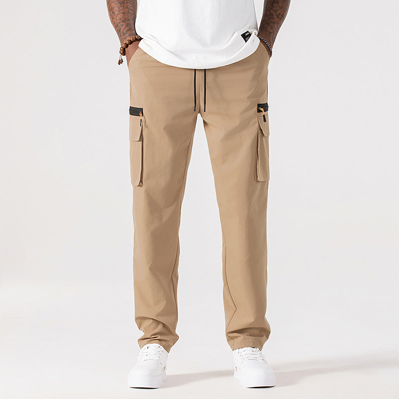 👖 50% DE RÉDUCTION 🌞 Cargo droite confortable avec cordon élastique – Poches pratiques, tissu léger – Parfaite pour le quotidien, l’extérieur ou les voyages – un incontournable polyvalent 🌿