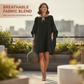 🔥Robe oversize à manches chauve-souris pour femme