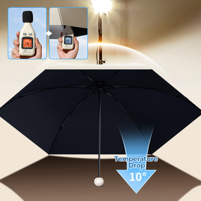 Parapluie capsule portable à double usage