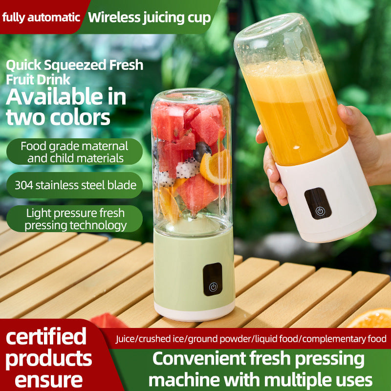 Centrifugeuse sans fil portable avec système à 12 lames