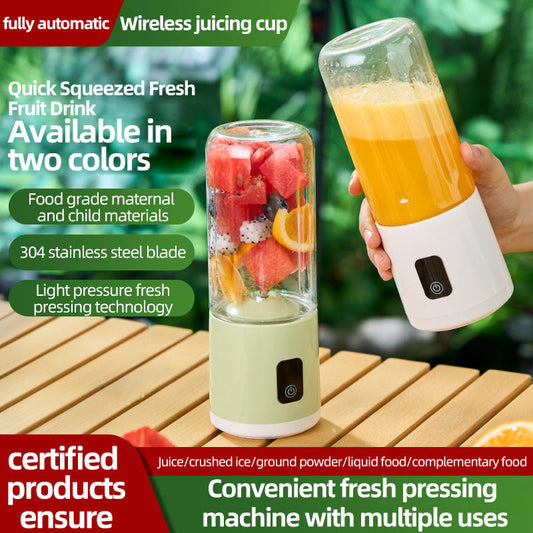 Centrifugeuse sans fil portable avec système à 12 lames